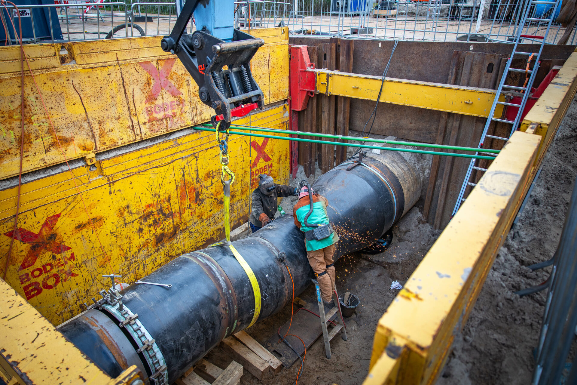 Zo repareren wij duurzaam een watertransportleiding